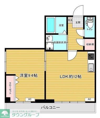 リファレンス愛宕の物件間取画像